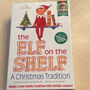 Elf on the Shelf Blue Eyed Boy A Christmas Tradition